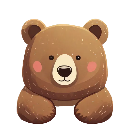 The too-big teddy icon