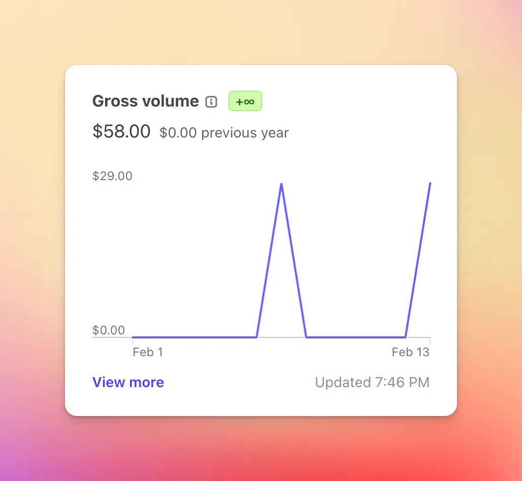 Stripe screenshot